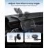Anker Nano Magnetic Wireless Car Charger, 360° Adjustable Mount Car Charger with Detachable Pad, 15W Qi2 Certified with Alloy Bracket, Fast Charging for iPhone 17/16/15/14/13 Series